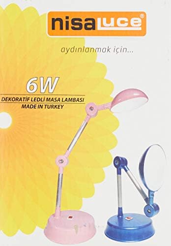 Ledlı Masa Lambası Beyaz