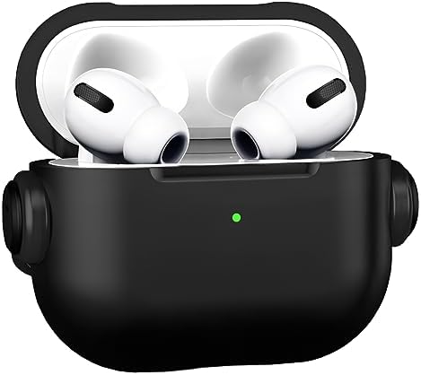 LABS 4 Uyumlu DjPods Sert Malzemeli Dayanıklı Koruyucu Kilitli Kapak Askı Aparatlı Kılıf (Siyah - Siyah)