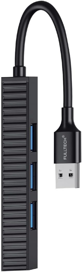 4 Port USB Hub 3.0 Çevirici Çoğaltıcı Laptop/Notebook/PC Uyumlu USB Çoklayıcı (Siyah)