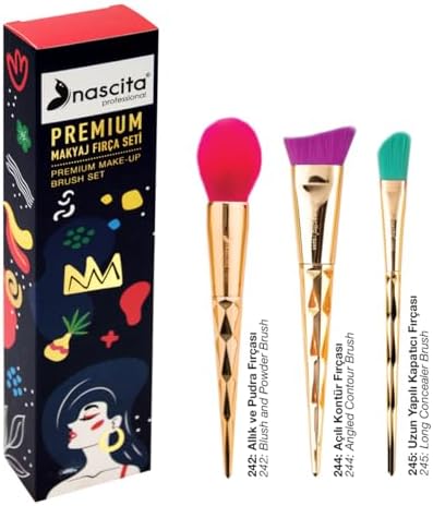 Nascita Stiletto Serisi Makyaj Fırça Seti