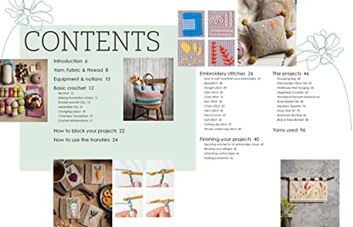 Embroidered Crochet: Enchanting Projects to Crochet and Embroider