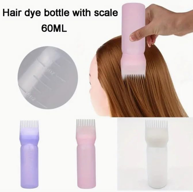 AEE® 2'li Saç Bakım Seti Saç Derisi Masaj Kadın Erkek Duş Tarağı Saç Bakım Yağı Uygulama Şişesi Kan Akışı Hızlandırı Saç Çıkartıcı Erkek Kadın