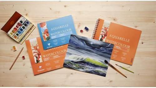 Aquarelle Yapışkan Kenarlı Defter, 240x320 mm