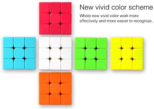 Cube Rubik Zeka Sabır Küpü Neon Renkler 3 X 3 X 3
