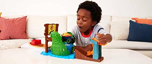 Trucks Renk Değiştiren Araçlar Timsahtan Kaçış Oyun Seti, 4 yaş ve üzeri, HGV14