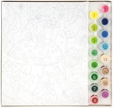 And Arts Numaralarla Boya Seti Mantar 9207