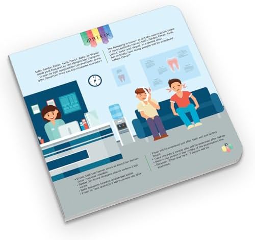 MATRIX 9+ Yaş / IQ, Dikkat ve Yetenek Geliştiren Kitaplar Serisi