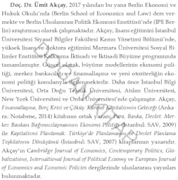 Krizin Gölgesinde En Uzun Beş Yıl (2018-2023): Türkiye’de Kriz, Siyaset ve Sermaye