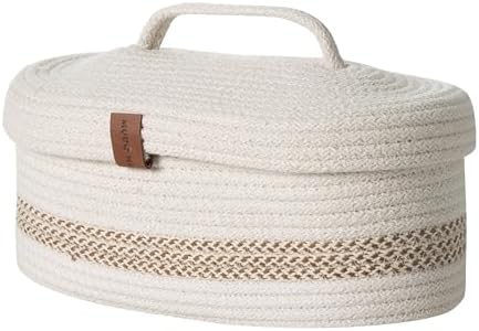 Venus Oval Düzenleyici Sepet Bej Ekru 30X13X11
