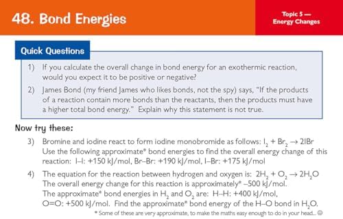 GCSE Chemistry AQA Revision Question Cards - Q&A cards for quick practice: for the 2026 and 2027 exams (CGP AQA GCSE Chemistry)