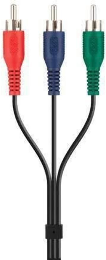 BLK-F3Y080bf2M 3xRCA,M/M Metal Kablo, 2m, Siyah