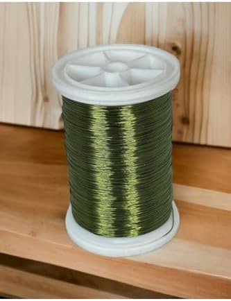 filografi 0.30mm(100gr -150m) Haki Renkli Bakır Filografi Teli