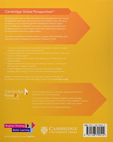 Cambridge Lower Secondary Global Perspectives Stage 7 Learner's Skills Book