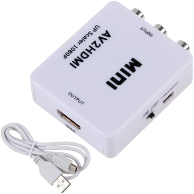 Temiz Pazar Rca Av To Hdmi Çevirici Dönüştürücü Adaptör