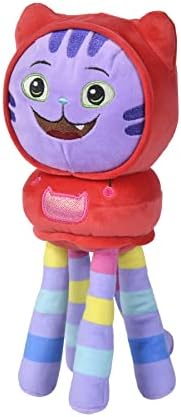 6305875265NPB, Gabby's Doll DJ Catnip Peluş Figürü, Özel ve Detaylı Tasarım, Dayanıklı Kumaş, 25 Cm