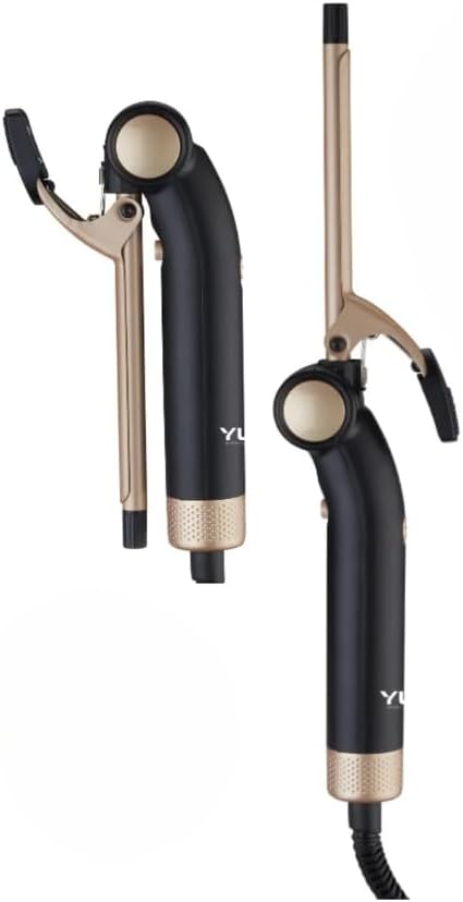 YUI Kb308 Seramik Plaka Afro Dalga 13Mm Katlanabilir Saç Şekillendirici Maşa