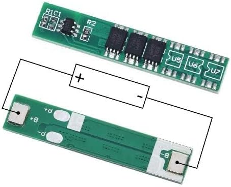 1S 4A 3.7V 18650 Li-ion lityum pil koruma levhası 5A