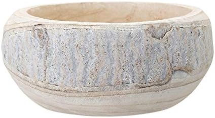 AH0451 Ahşap Saksı, Beyaz