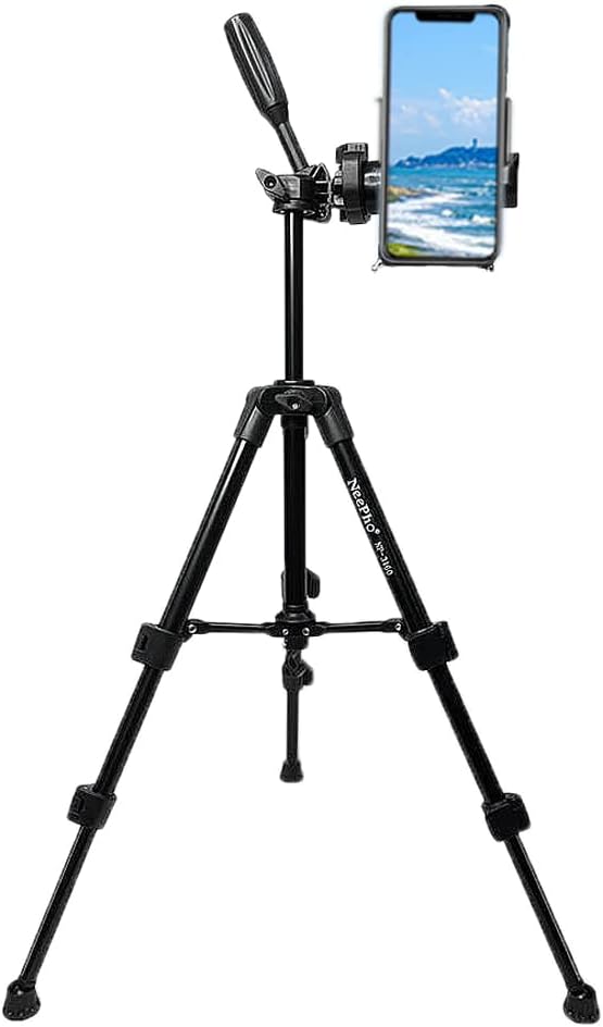 Cep Telefonu Video Kamera Aksiyon Kamera 105 cm Yükseklik Masaüstü Portatif Taşınabilir NP3170