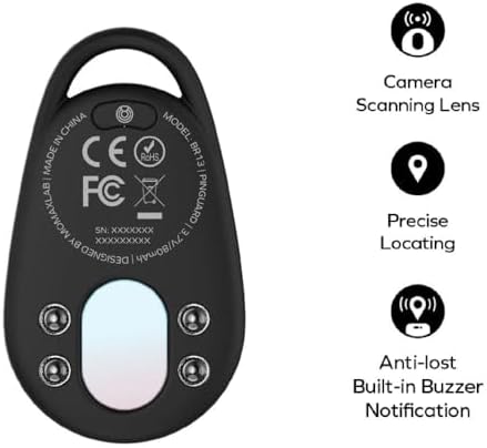 BR13D Pinguard Casus Kamera Dedektörlü Konum Belirleyici Siyah