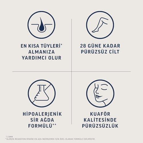 Veet Pure Hipoalerjenik Yüz Ağda Bandı, (2 x 20 Adet)