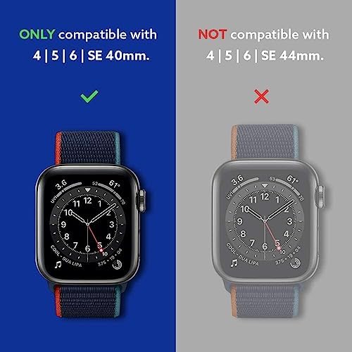 41mm/40mm (Seri 9/8/7/6/SE/SE2/5/4) ile uyumlu Kılıf Pop Blueberry Navy - ACS02086