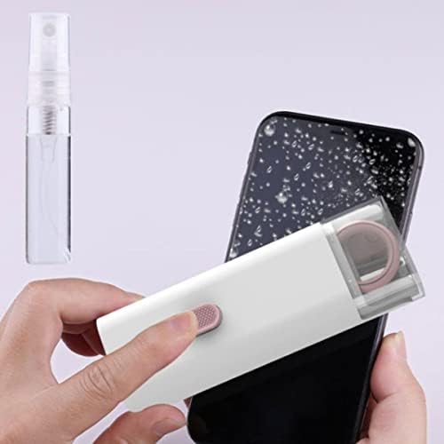 Çok Fonksiyonlu Tablet TV Bilgisayar Ekranı Klavye Kulaklık Temizleme Kiti Fırçalı Tuş Çektirme Aparatlı Spreyli Elektronik Temizlik Seti