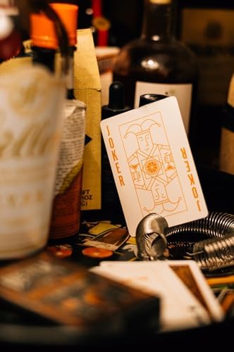 Kokteyl Oyun Kartları, Eski Moda, Margarita, Moskova Katırı, Daiquiri ve Mojito Kokteyl Tarifleri, 1 Güverte İçeren 52 Kokteyl Tarifi İçerir