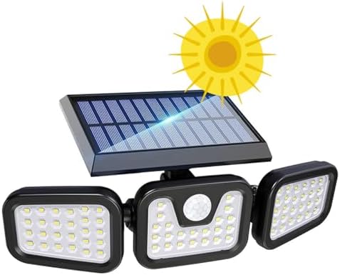 Güneş Enerjili Hareket Sensörlü 3 Taraflı Led Aydınlatma/GT-SL07