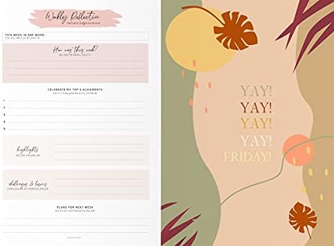 Le 17x24 Metalik Süresiz Planlayıcı Ajanda Deft Mavi