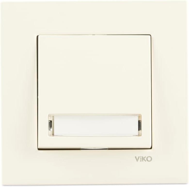 Karre Krem Işıklı Etiketli Zil 24V Çabuk Bağlantı