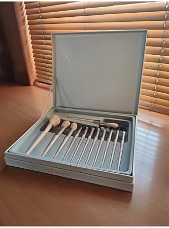 Gaman Morandi Series Büyük Boy Özel Kaliteli Kutulu 12 Parça Makyaj Fırçası Seti