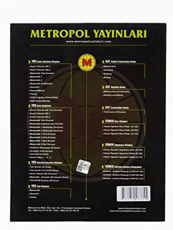 YÖS Matematik 1 İleri Seviye Konu Özetli Soru Bankası