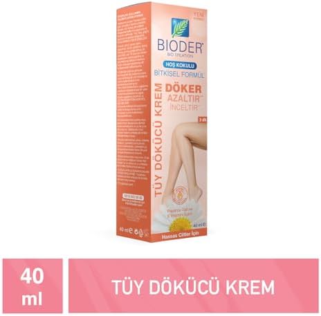 Bioder Tüy Dökücü Krem Hassas Ciltler 40ml