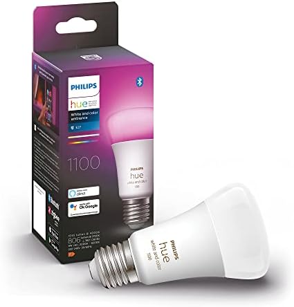 HueWCA 9-75W Renkli Akıllı Ampul E27 Bluetooth Özellikli