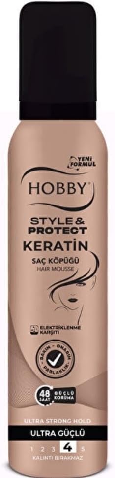 Hobby S ve P Keratin Saç Köpüğü 150ml