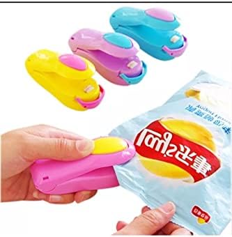 Pilli Poşet Kapatıcı Kapatma Makinası Ağzı Yapıştırma Aleti Buzdolabı Poşeti Kapatma Aparatı