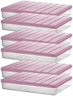 - Nora 6'lı 2.5 Litre Büyük Boy Ekru Saklama Kabı