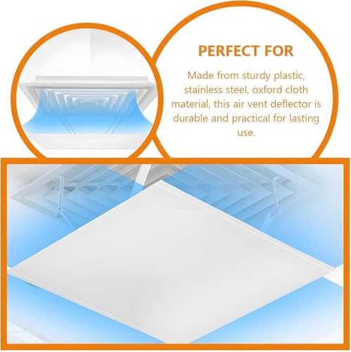 Klima Yönlendirici, ayarlanabilir hava akış kontrol cihazı, klima üfleme yönünü değiştirme aparatı, ofis ve ev kullanımı için ideal klima aksesuarı, direkt hava akışını engelleyen pratik