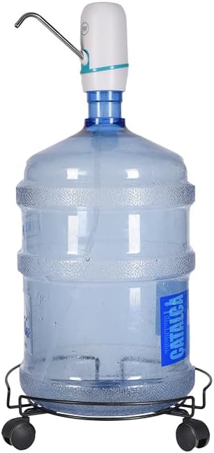 3 Tekerlekli Tüpçek Damacana Tüp Saksı Altlığı Siyah