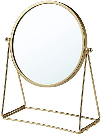 LASSBYN masa aynası, 17 cm, altın rengi