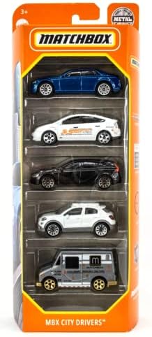 Matchbox MBX City Drivers 5'li Paket Seti (1:64 Ölçek)