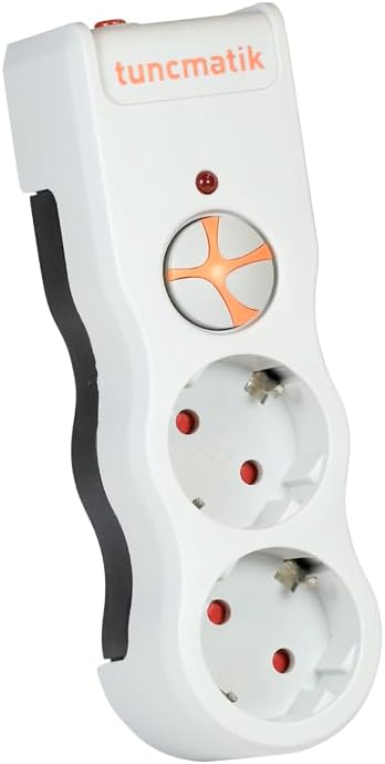 Tsk19021 Akım Koruyucu Prizler, Beyaz, 2'Li 1050 Joule