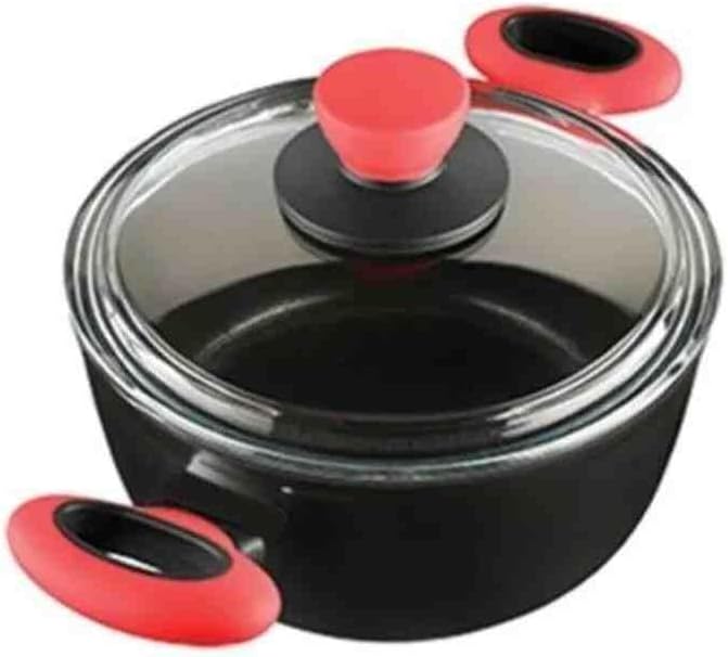 Titanium 20Cm Tencere/Kırmızı