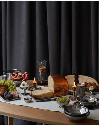 & Metal Baton Dikdörtgen 33 Cm Sunum Tabağı