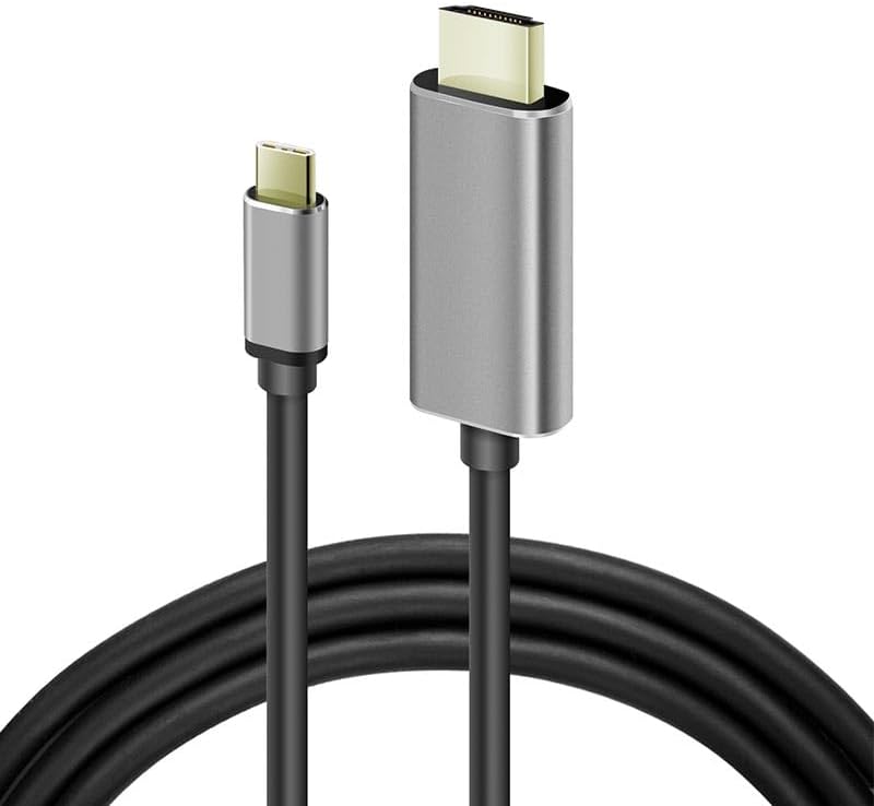 Onezero ZR-627 MT57 4K 60hz HDMI Çevirici i-Phone 15 ile Uyumlu Kablo Type-C Thunder-bolts Altın Uçlu