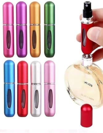 Şık Tasarım Parfüm Doldurulabilin Mini Lüx Şişe Seyehat 5 Ml Cep Parfüm Şişesi Taşınabilir Portatif