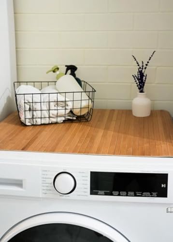 Lüks Bambu Kaymaz Banyo Paspası Su Geçirmez Çok Amaçlı Şık ve Dayanıklı Mat 65x45 cm