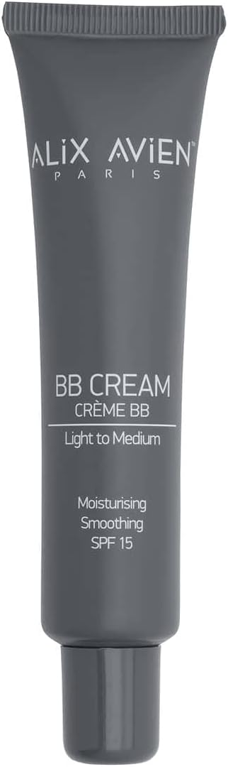 ALIX AVIEN Kapatıcılık,Doğal Parlaklık Sağlayan SPF15 Faktör Nemlendiren BB Krem - BB Cream 20 Light To Medium