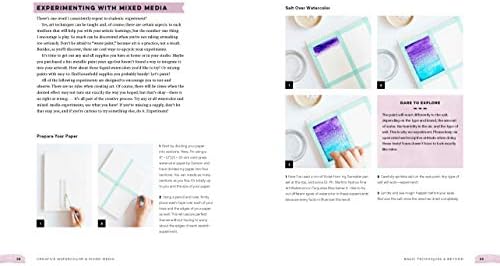 Creative Watercolor and Mixed Media: A Step-by-Step Guide to Achieving Stunning Effects--Play with Gouache, Metallic Paints, Masking Fluid, Alcohol, and More!: Volume 3